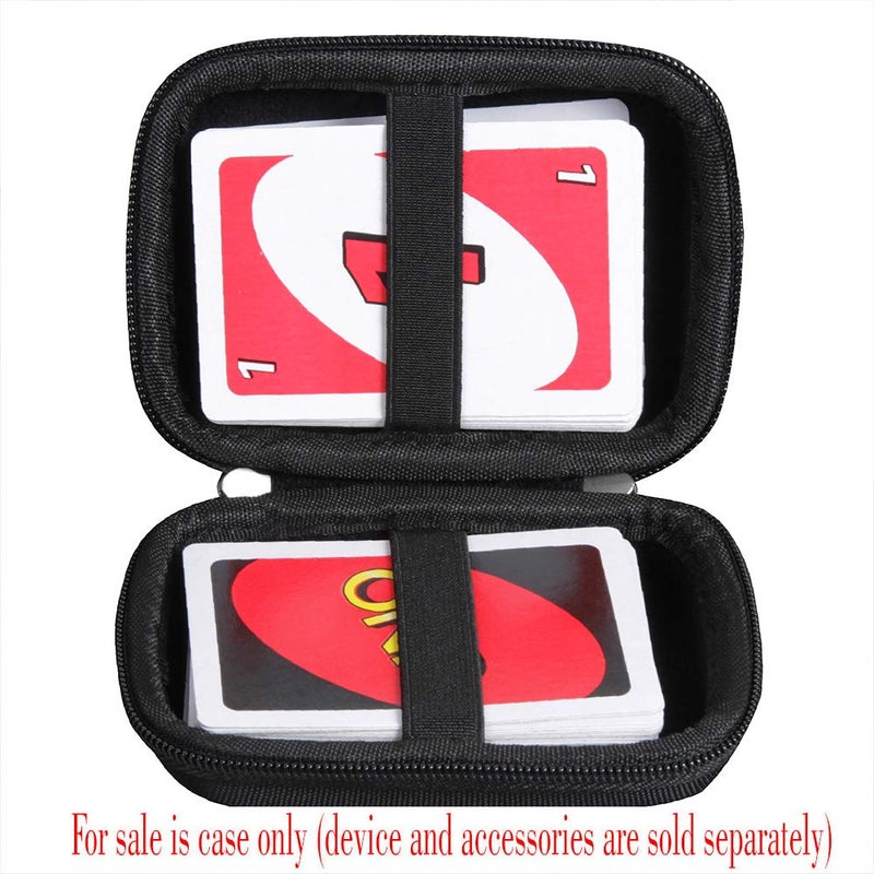 adada Travel Case for Mattel UNO Card Game (Only Case) (Black) - Image 2